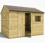 10ft x 8ft shiplap apex shed