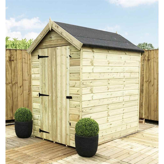 5ft x 5ft Feather edge shed