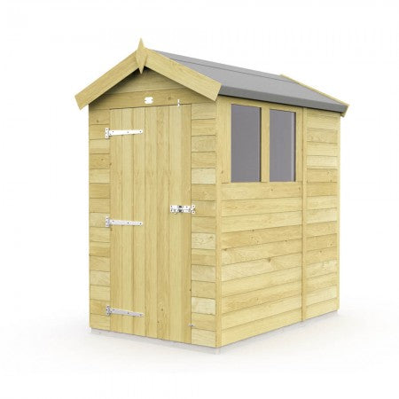 6ft x 4ft Feather edge shed