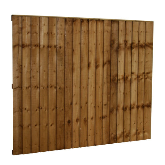 6ft x 6ft feather edge fence panel